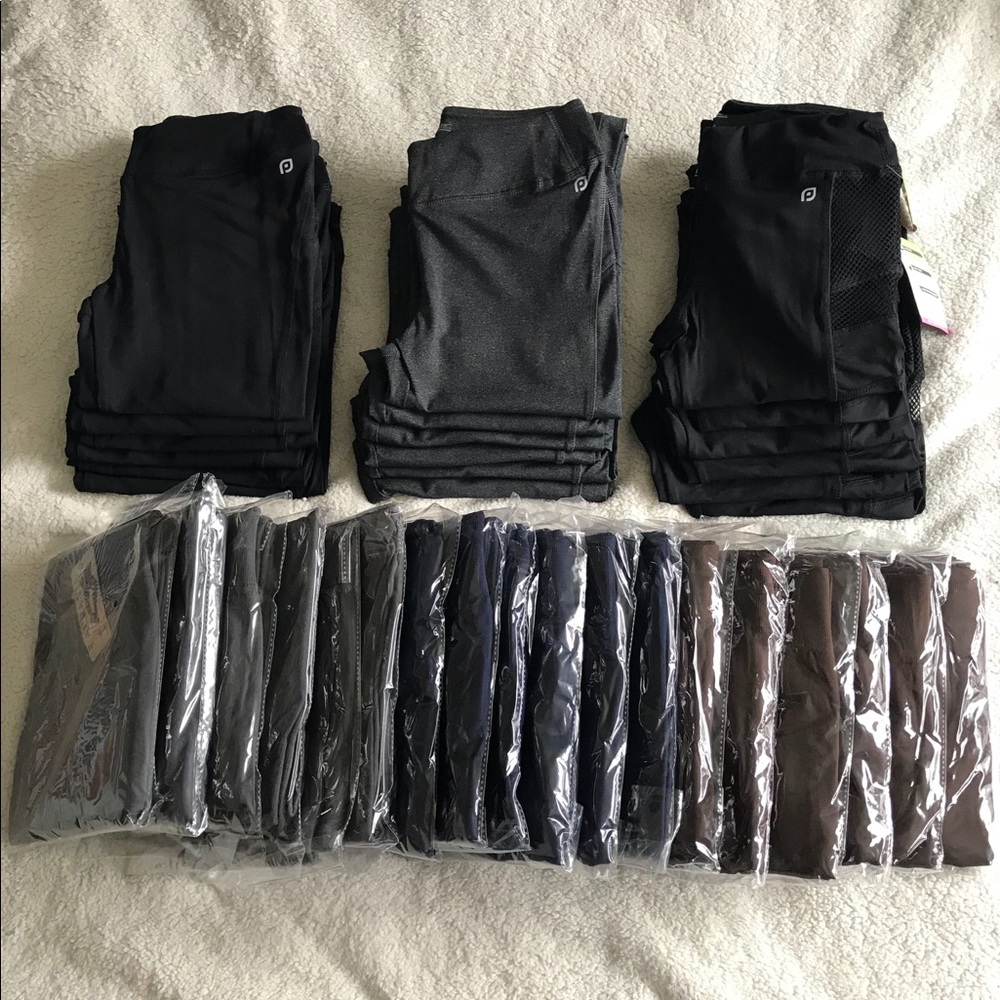 NEW ARRIVAL!! Black Mesh Athletic Leggings - Picture 5 of 5